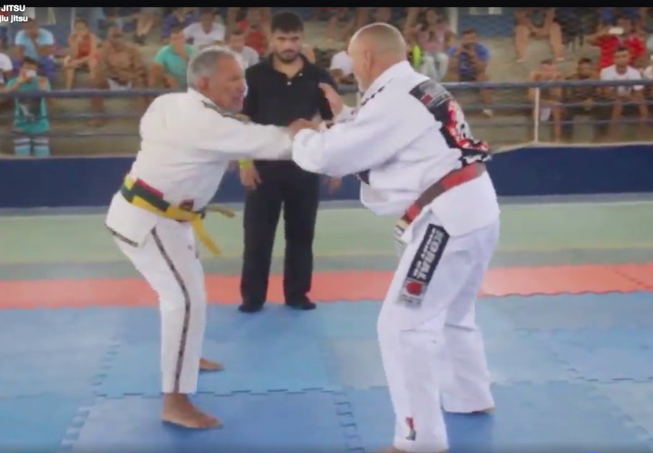 BJJ Coral Belts Have Action Packed Match