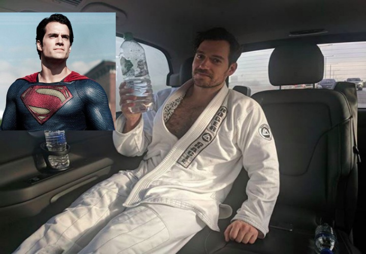 Superman On His Way To Work After Training Jiu-Jitsu w/ Roger Gracie