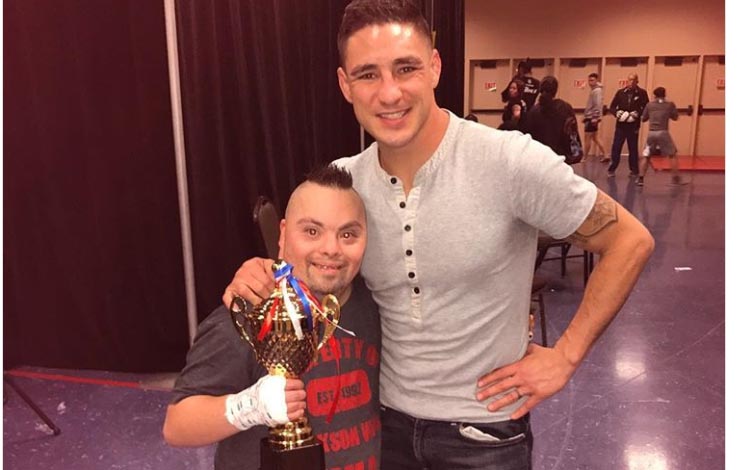 Diego Sanchez Talks That Heartwarming Viral Video and How he Came To Support Down Syndrome Community