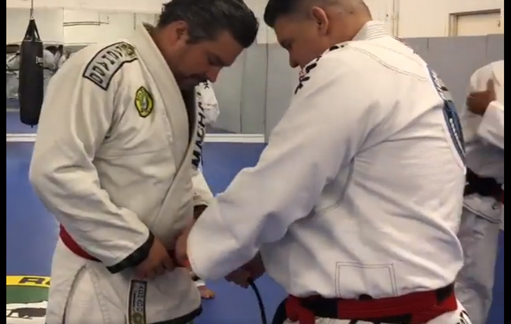 John D. Machado Promoted To Red-And-Black Coral Belt