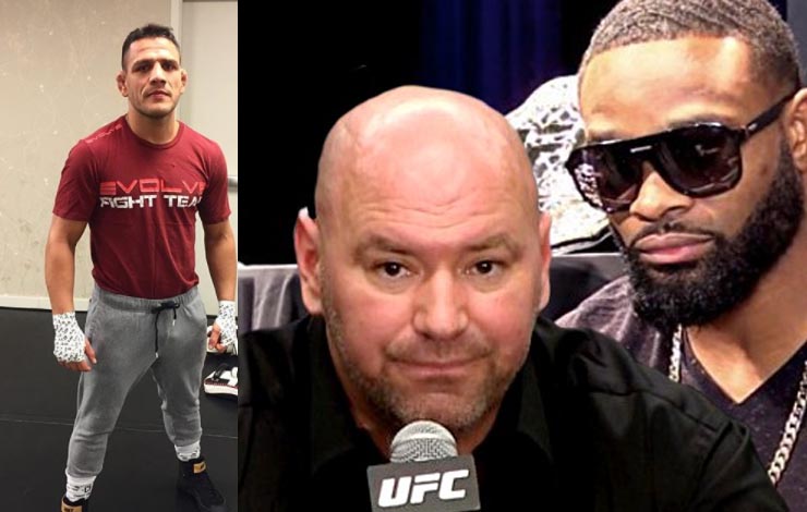 Dana White: Rafael dos Anjos next for UFC champ Tyron Woodley – Woodley Wants GSP
