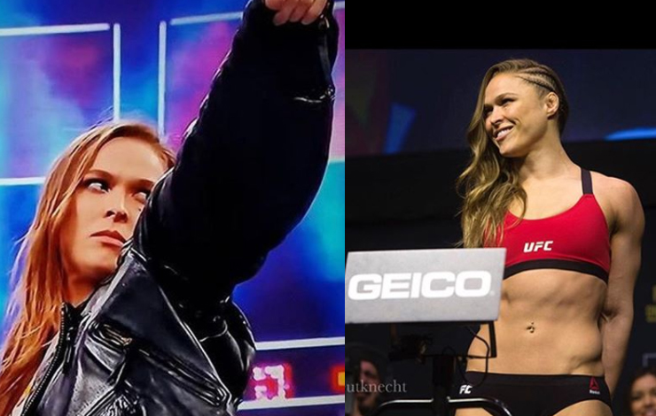 Ronda Makes Surprise Debut At Royal Rumble – Says Not Retired From MMA