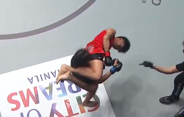 Female Fighter Finished With Scary Slam Over at ONE