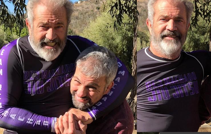 Mel Gibson Spotted Doing BJJ