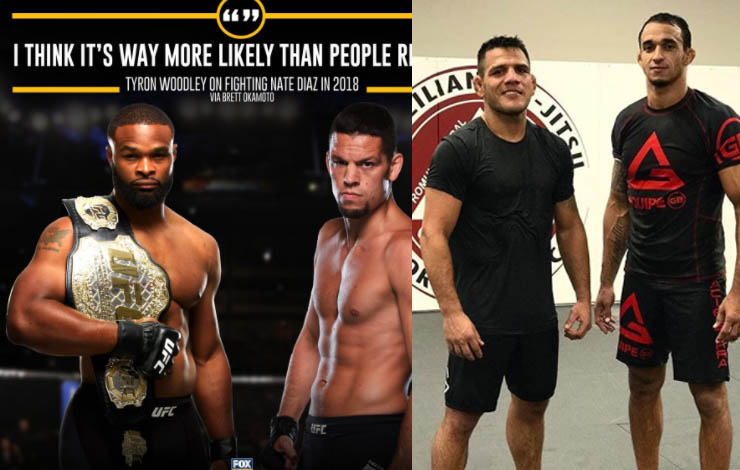 Rafael dos Anjos to Woodley: ‘Shame on you’ for wanting Nate Diaz fight