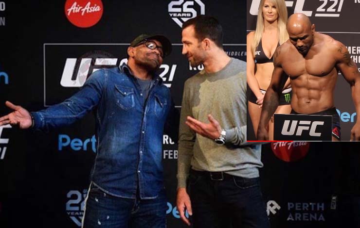 Yoel Romero officially misses weight by over two pounds –  Rockhold has agreed to fight