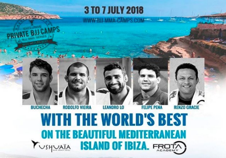 Dream Camp w/ Buchecha, Rodolfo, Lo, Renzo Gracie & Preguica in Ibiza