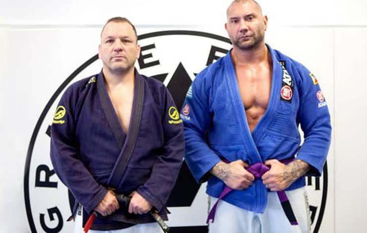 American Actor and WWE Star, Dave Bautista, Promoted to BJJ Brown Belt –  Elite Sports