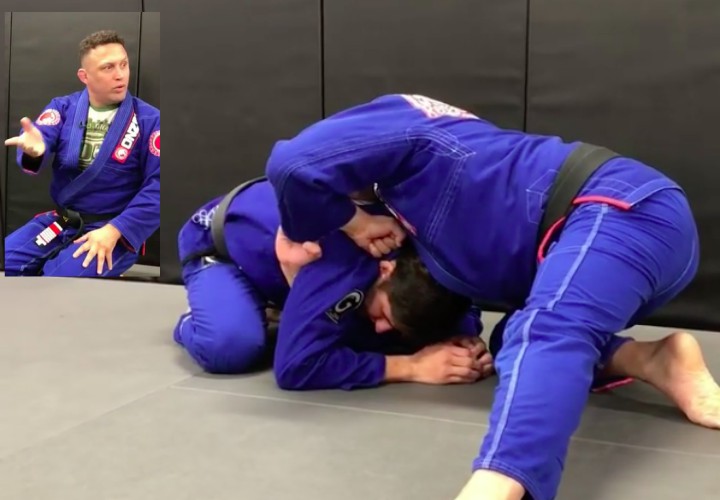 Renzo Gracie Has a Surprise Anaconda-Ezekiel Submission on A Turtled Opponent
