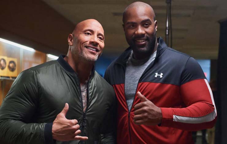 French Judo Legend Teddy Riner Dwarves The Rock In Comparison