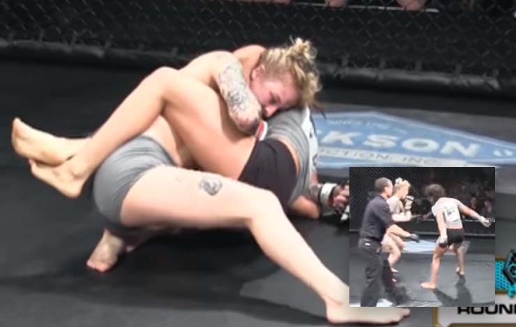 Female MMA Fighters Continue Fight After Stoppage In Unprecedented Incident