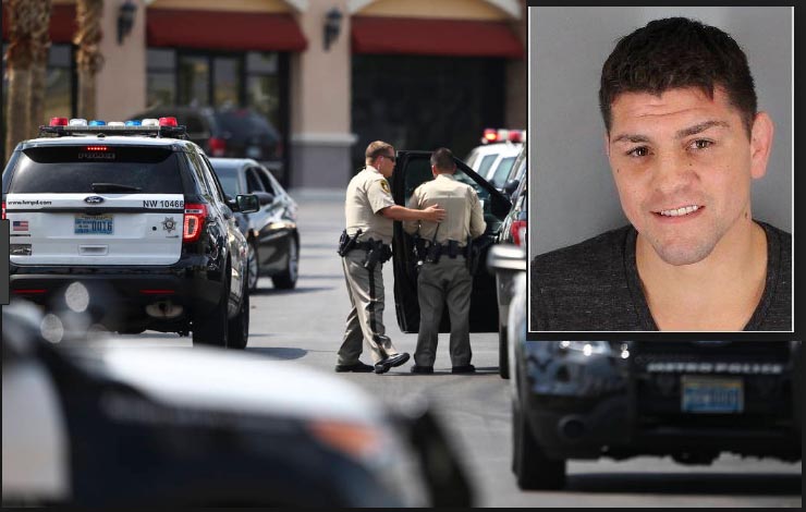 Nick Diaz Arrested Allegedly Committed Domestic Violence – Battery By Strangulation