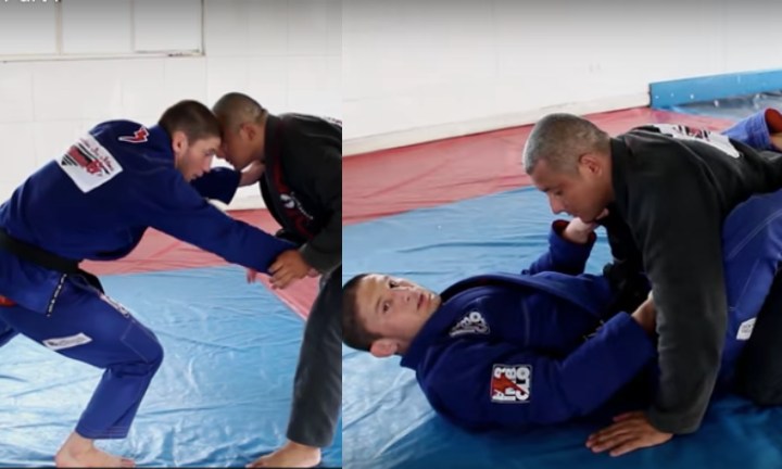 How To Get To Closed Guard From Standing with Claudio Calasans