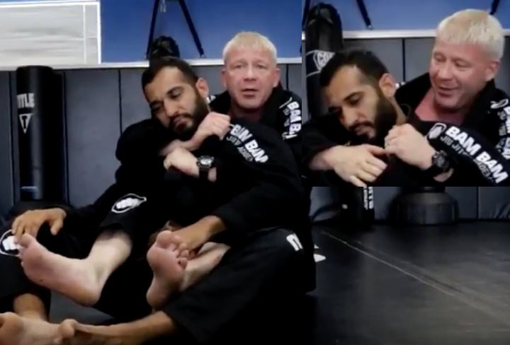Jiu-Jitsu Instructor Accidentally Gets Choked Out In Front Of Class