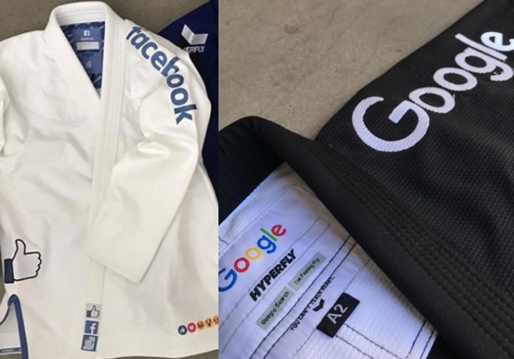 Facebook & Google Employees are Training Jiu-Jitsu in Custom Company Gis & Rashguards