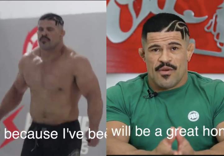 212 lbs Rousimar Palhares Looking Massive at Training Camp For Craig Jones Kasai Match