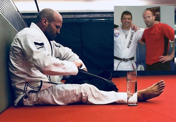 Purple Belt Jason Statham Training BJJ To Get in Shape For Fast and Furious spin-off