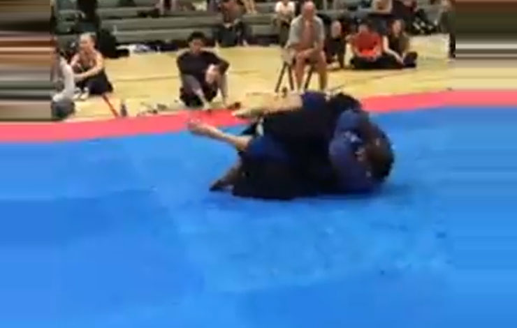 Absent Referee Didn’t Realize White belt Choked Out Opponent
