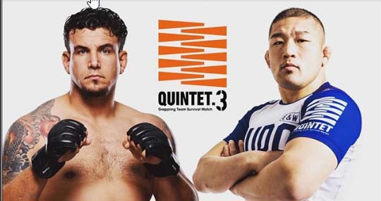 Frank Mir Set To Grapple Olympic Gold Winner Satoshi Ishi in Special Match at Quintet