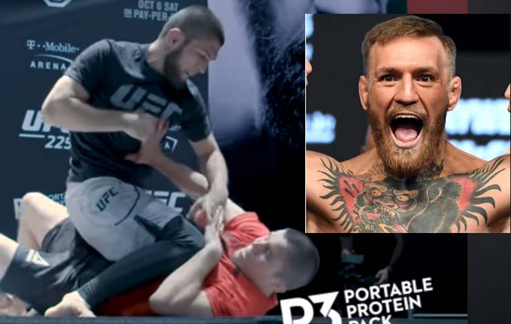 Khabib on Conor McGregor: My Manager 100% Sure I’m Going to Choke Him’