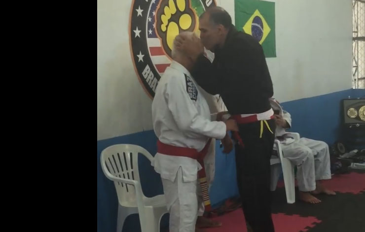 Anibal Braga Earns Coral Belt After Being a Black Belt Close to 40 Years