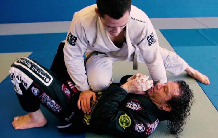 Escape The Knee On Belly In Jiu Jitsu With This Funky Technique