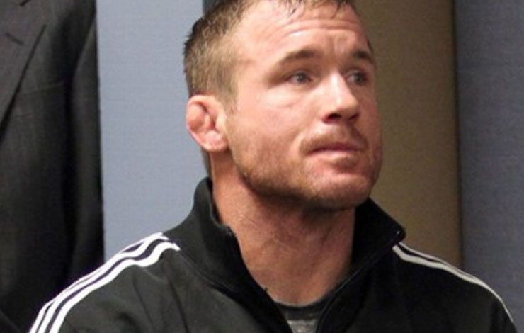Matt Hughes Releases Statement About Restraining Orders Taken Out against him by family members