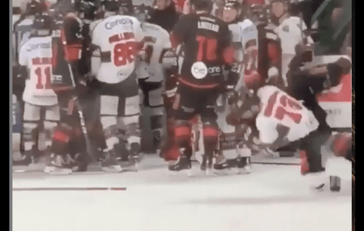 ‘He should be banned for life!’ Hockey player suspended by own team for Judo Throw