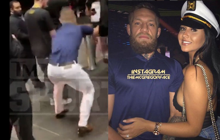 Conor McGregor Smashing Cellphone Video Leaked