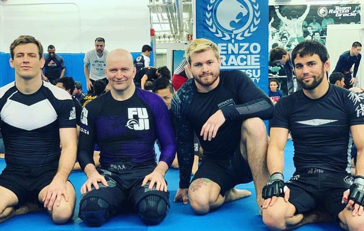 Keenan Cornelius Makes a Stop at The Blue Basement to train with DDS