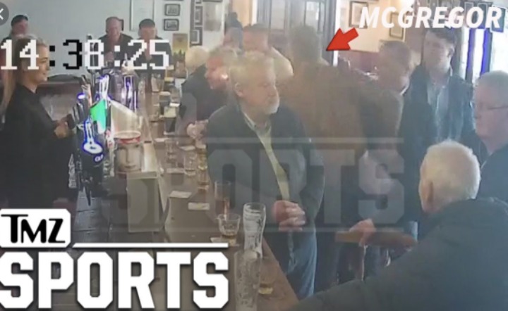 Conor McGregor Sucker Punched an Old Man in Irish Pub Over Whiskey Dispute