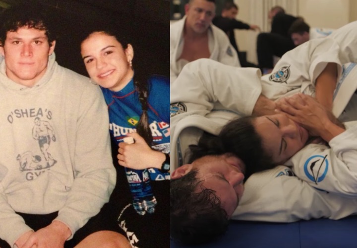 When a 105kgs Roger Gracie Rolls with His Cousin Kyra Gracie 55kgs