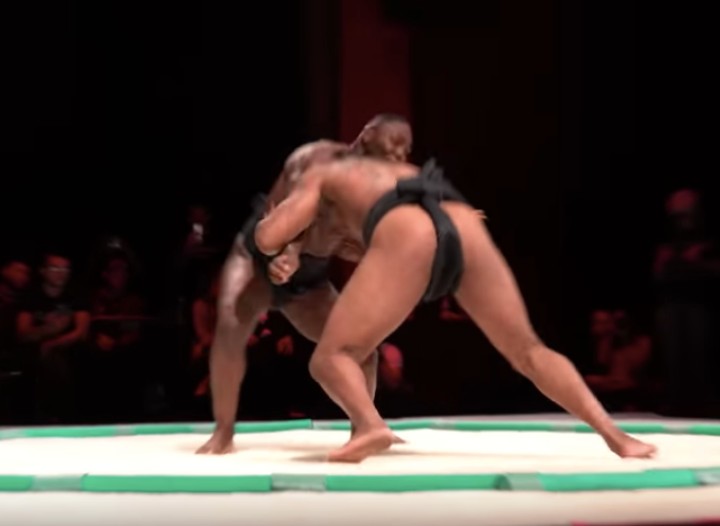 Here’s That Video of Anthony ‘Rumble’ Johnson & Curtis Blaydes’ Sumo Wrestling Match