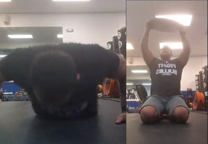 Tom DeBlass’s 30 minute Bodyweight & Plate Training Routine