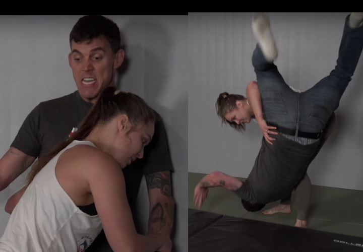 Ronda Rousey Teaches Steve-O Some Powerful Judo Throws