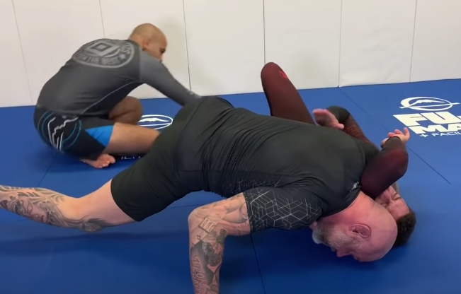 Neil Melanson Teaches The Tightest BJJ Arm Triangle Using Just One Arm