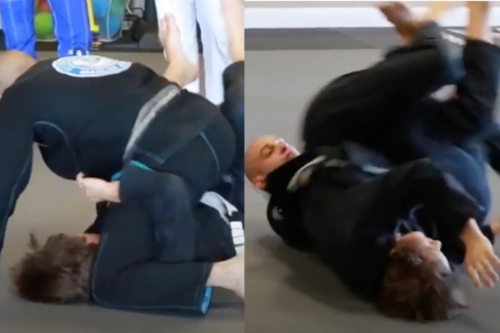 Counter The Deep Half Guard with a Surprise Rolling Back Take by Felipe Cavalcante