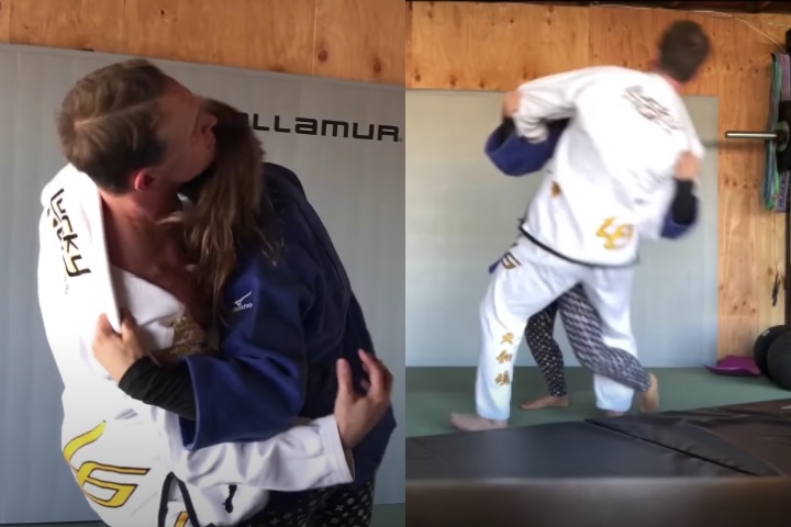 Ronda Rousey Teaches A Modified Ouchi Gari with Game Changing Details