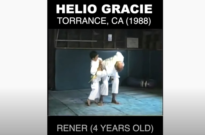 Never Before Seen Footage of Helio Gracie Teaching Ryron & Rener in 1988