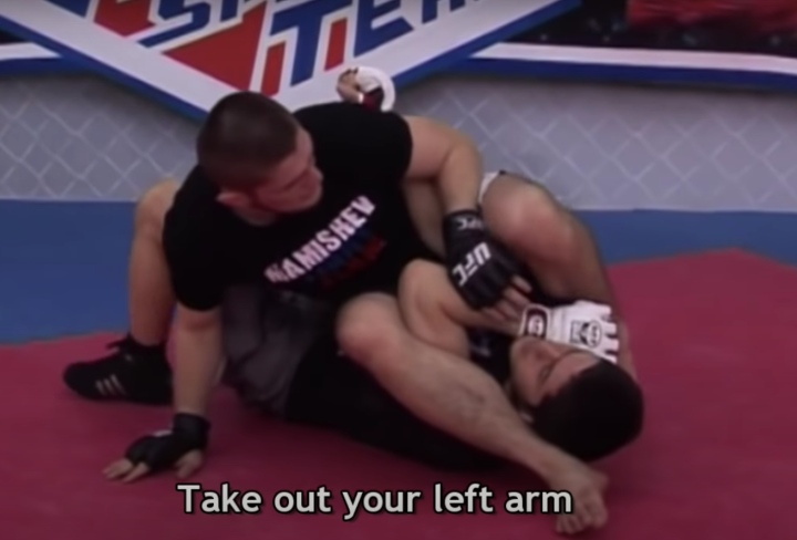 Khabib Teaches His Signature Armbar From S-Mount & Other Grappling Positions