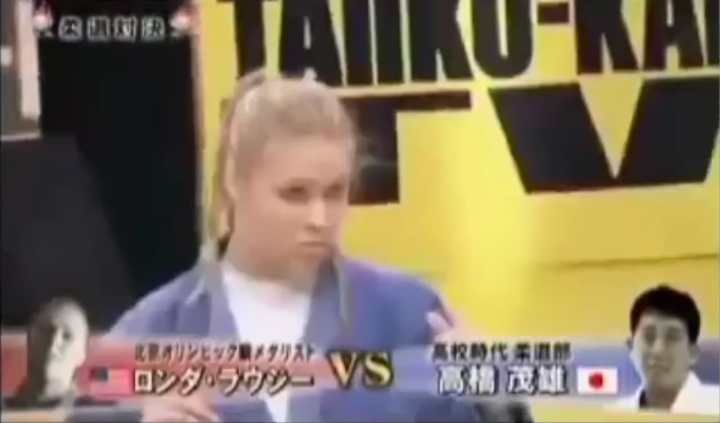 Flashback: Ronda Rousey Takes on 3 Male Judokas on Japanese TV Show