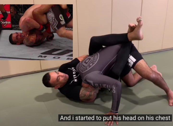 Fabricio Werdum Shows The Secret Details To The Guillotine He Submitted Cain Velasquez with