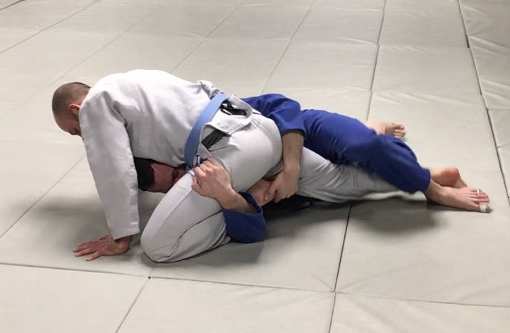 Half Guard Sweep When Your Opponent Defends the Old School Sweep