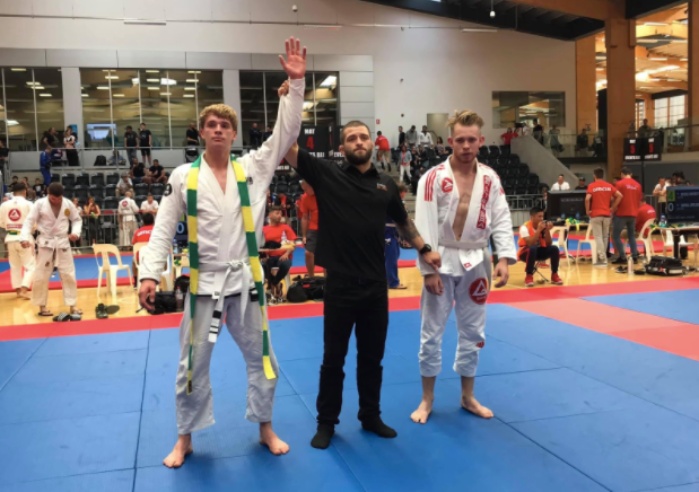 17 year old VS Adults wins with BIG JUDO THROWS at BJJ comp