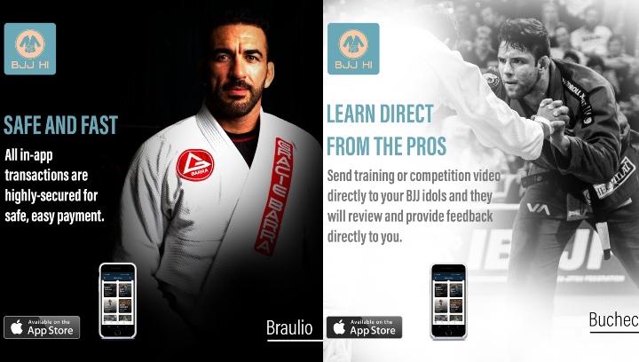 Take Online Private Jiu-Jitsu Lessons  From The Best In The World NOW – The “BJJ HI” App