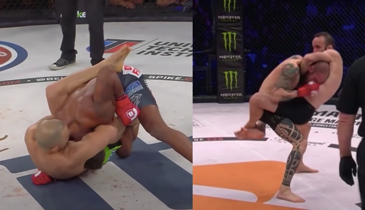 Watch: The Best Guillotine Choke Submissions in Bellator History