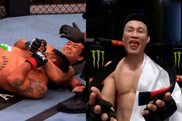 “The Korean Zombie” Promoted To BJJ Black Belt After UFC Vegas 29 Win