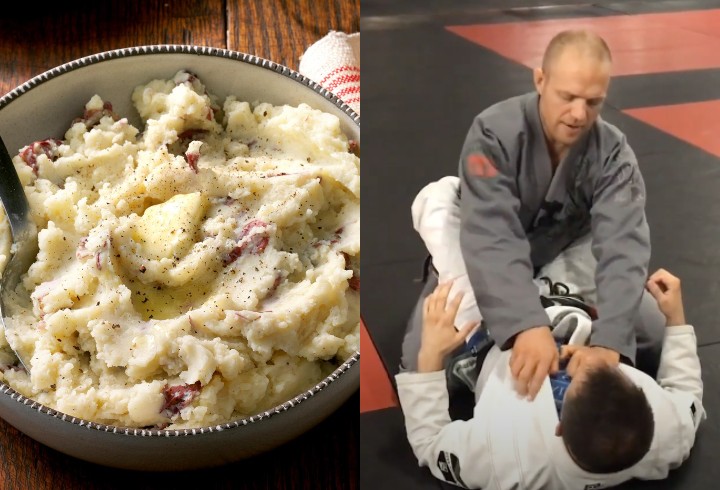 The Potato Smasher Choke From Inside their Closed Guard
