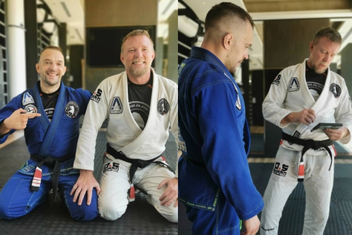 Filmmaker & BJJ Black Belt Guy Ritchie Training BJJ Every Day During His Vacation in Montenegro