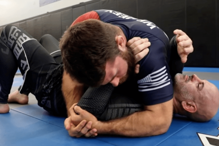 Easy Wrist Lock Setup From Side Control (When Opponent Frames)